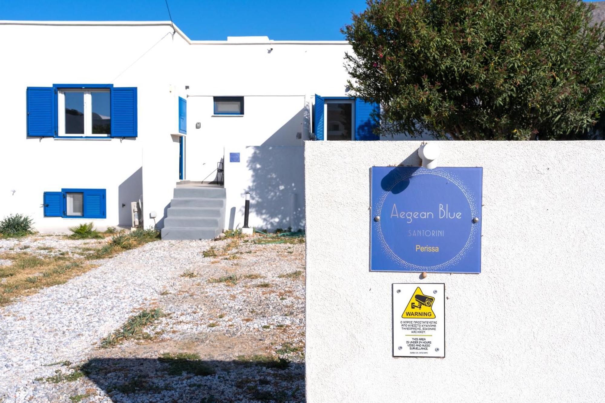 Aegean Blue Santorini Perissa Leilighet Eksteriør bilde